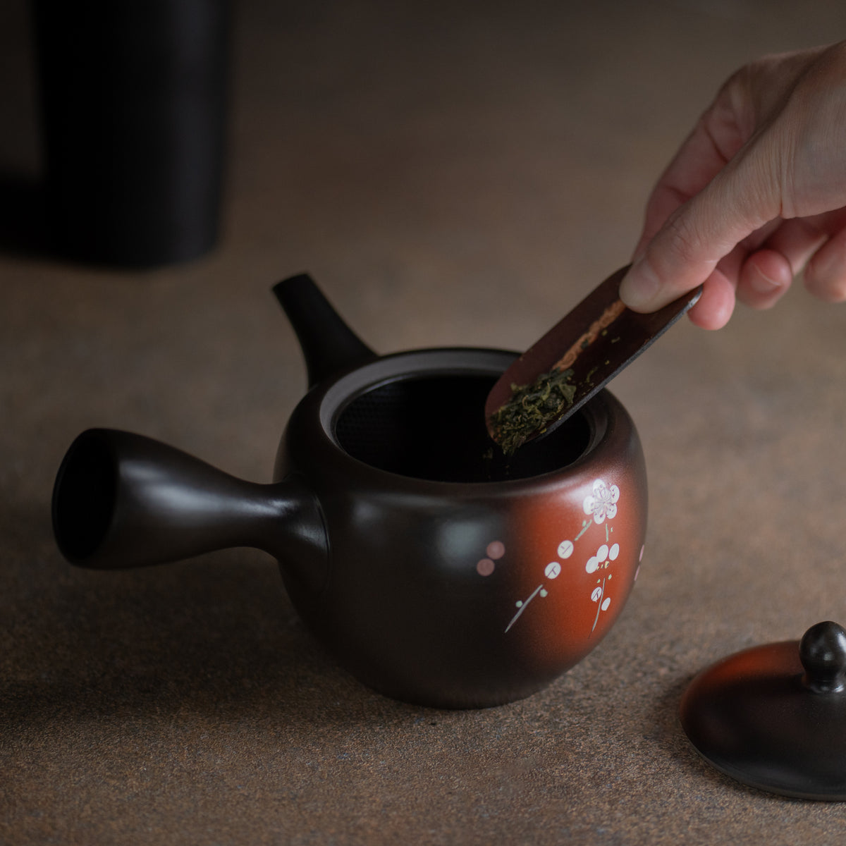 Weeping Sakura Japanese Teapot