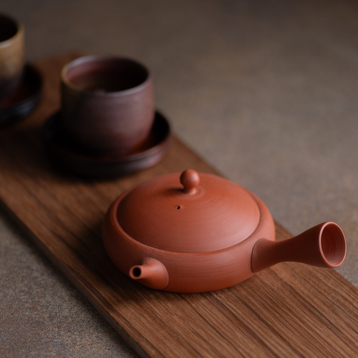 Red Clay Japanese Teapot