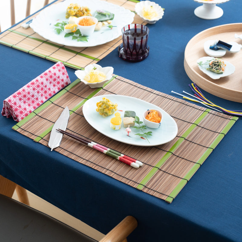 Kosen Kiln Medaka Rice Fish Imari Nabeshima Ware Oval Plate