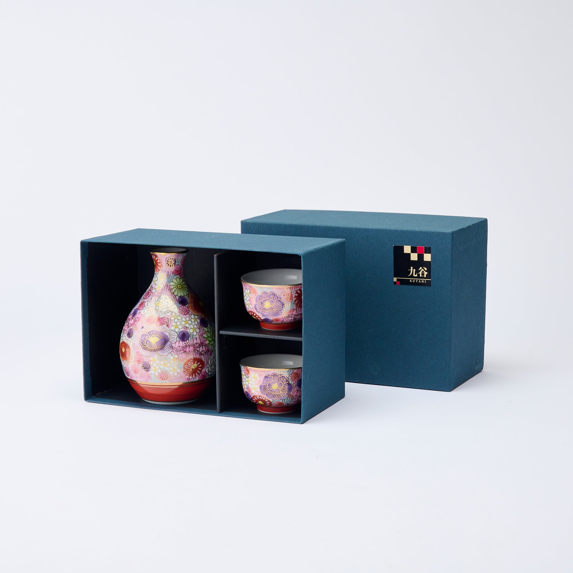 Vibrant Hanazume Sake Set