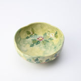 Tosen Kiln Camellia Kiyomizu Ware Bowl