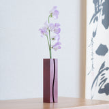 Slim Square Yamanaka Lacquerware Single-Flower Vase