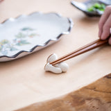 Ihoshiro Kiln Autumn Food Series Mino Ware Chopstick Rest