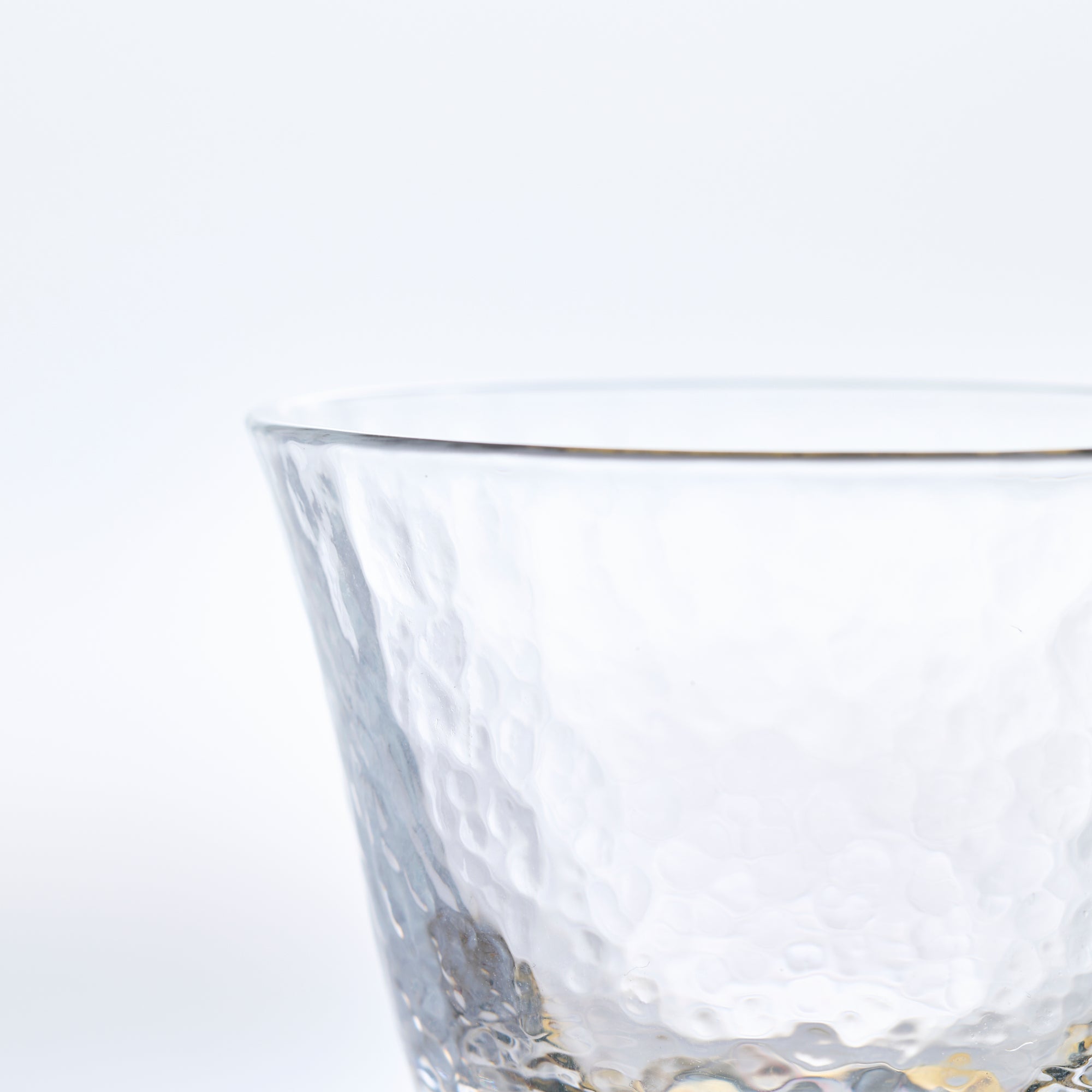 Crane Maki-e Glass Guinomi Sake Cup