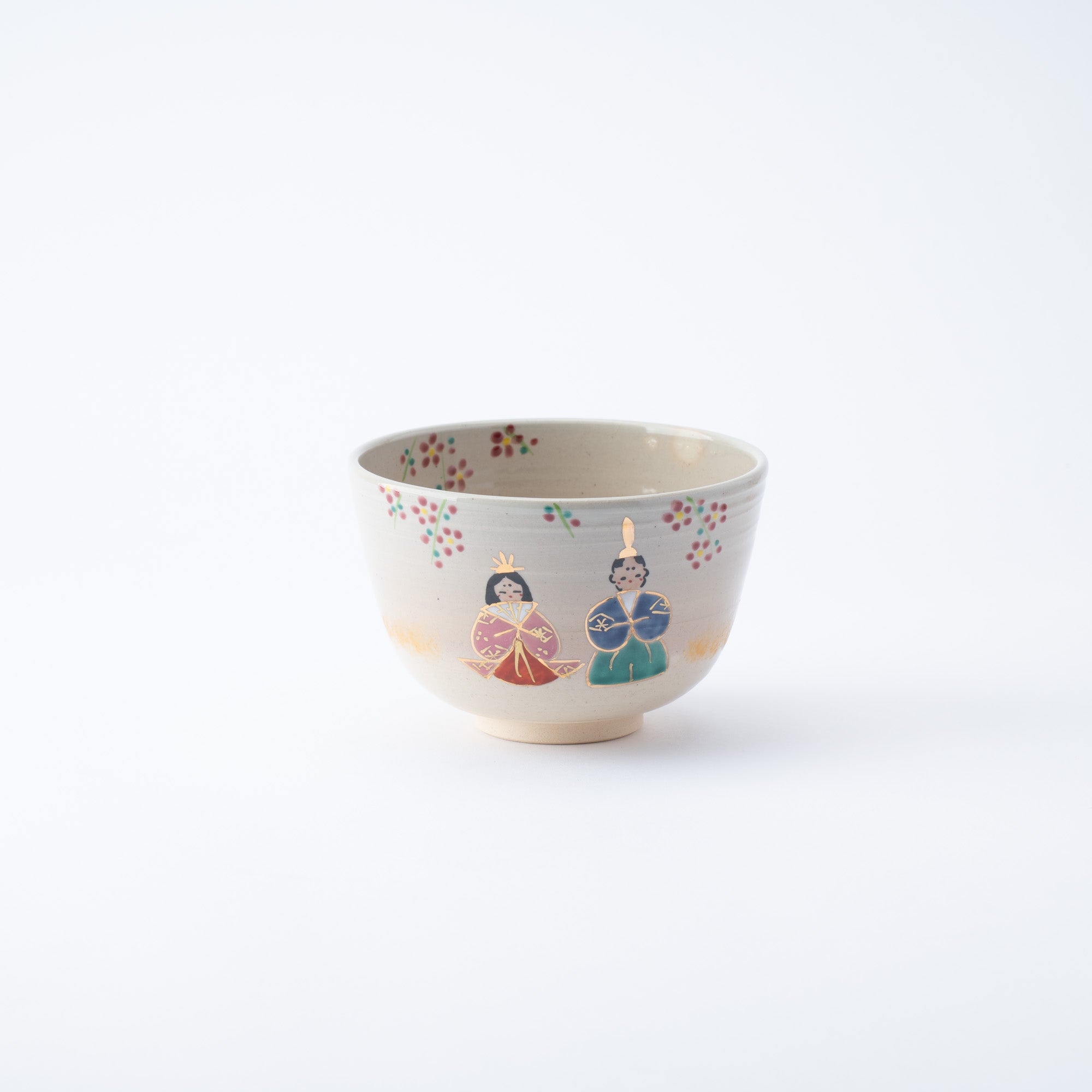Hinamatsuri Kyo Ware Matcha Bowl