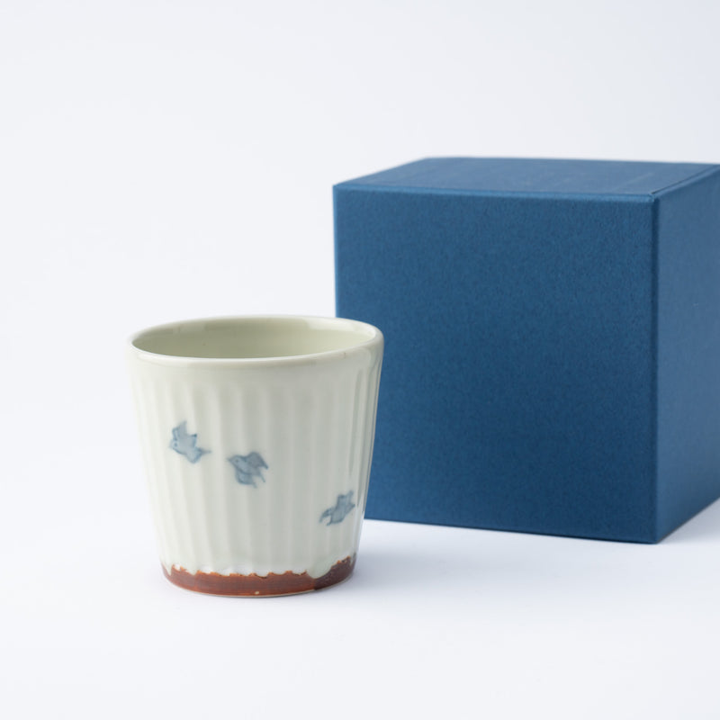 Ri Sanpei Chidori Arita Guinomi Sake Cup