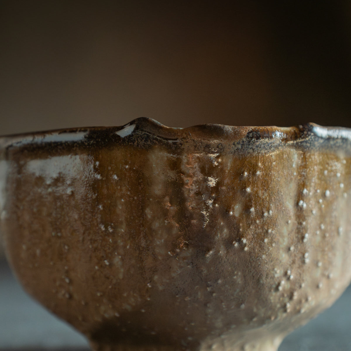 Goma Five-Sided Matcha Bowl