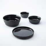 Arita Porcelain Lab Black Line Conic Modern Jubako Bento Box