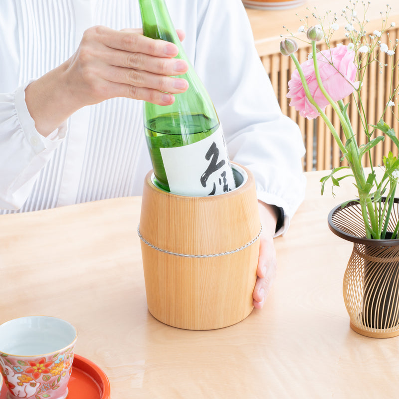 Kisen HIMURO Takaoka Copperware Thermal Sake Cooler