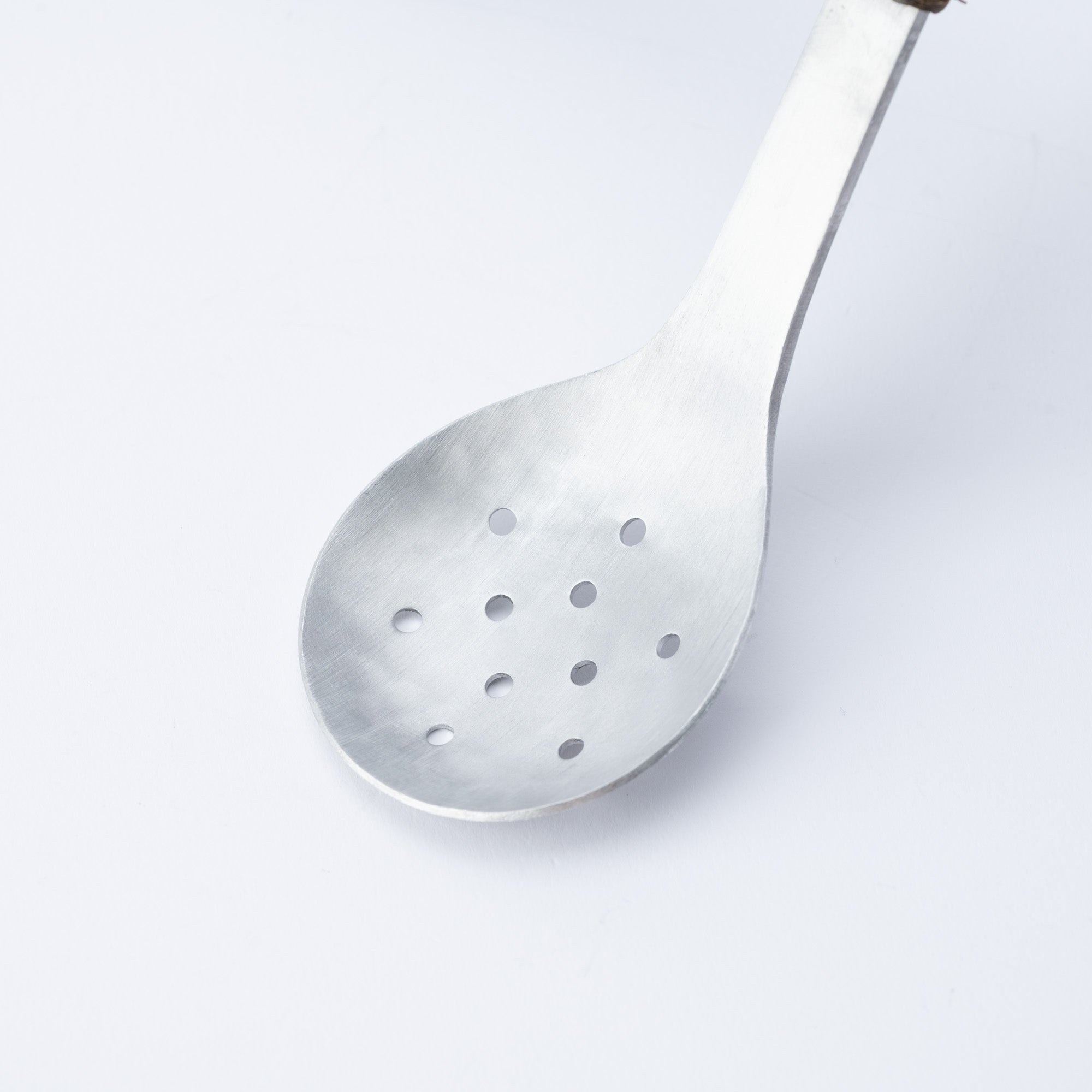 Aluminum Hammered Perforated Ladle