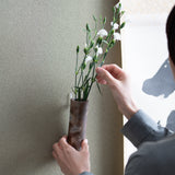 Hozan Kiln Sangiri Bizen Ware Hanging Flower Vase