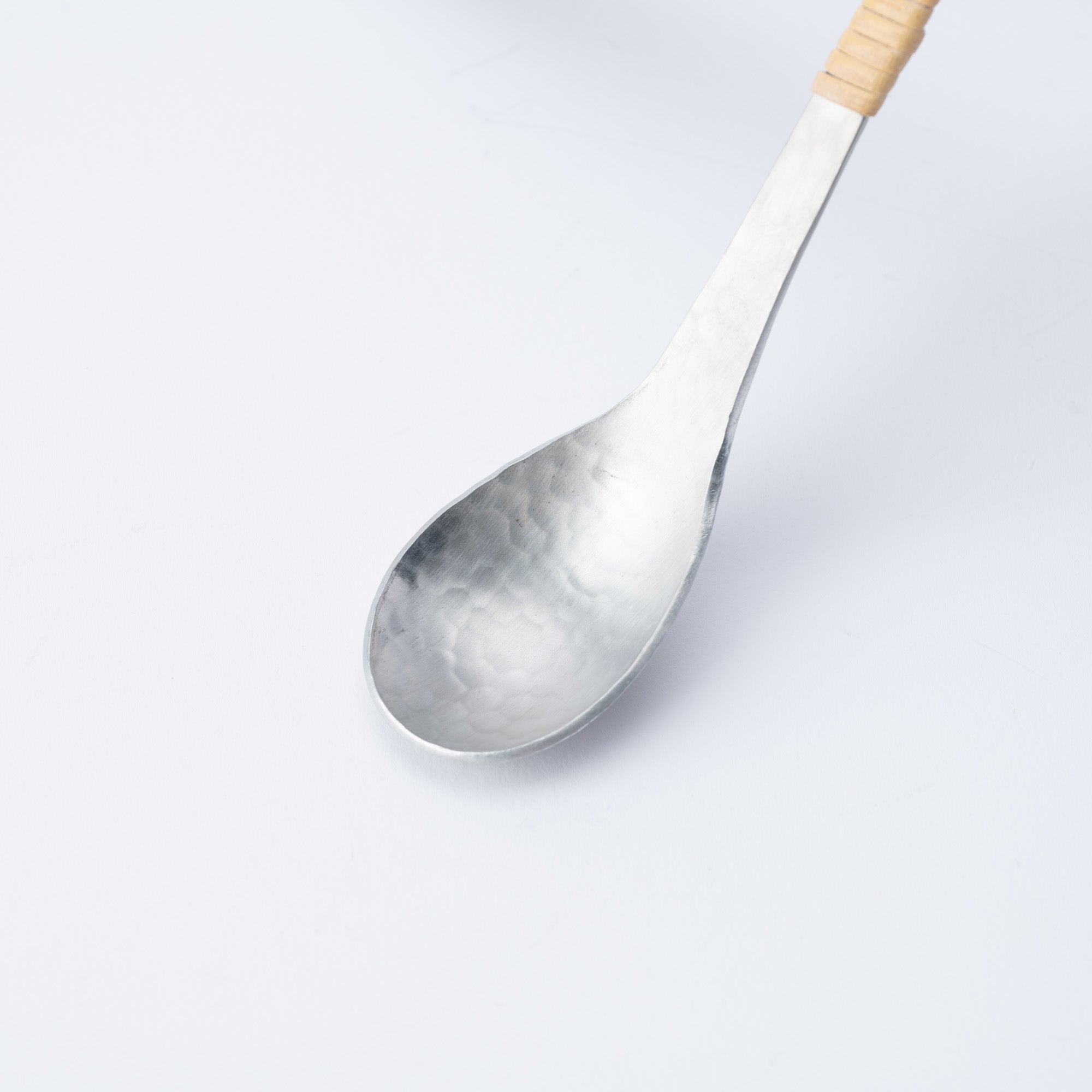 Aluminum Hammered Spoon