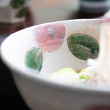 Musashi Kiln Camellia Mino Ware Ramen Bowl M