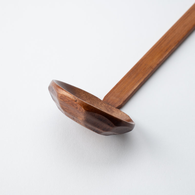 Natural Wood Tortoise Shell Soup Ladle/ Ramen Spoon – Object of Living