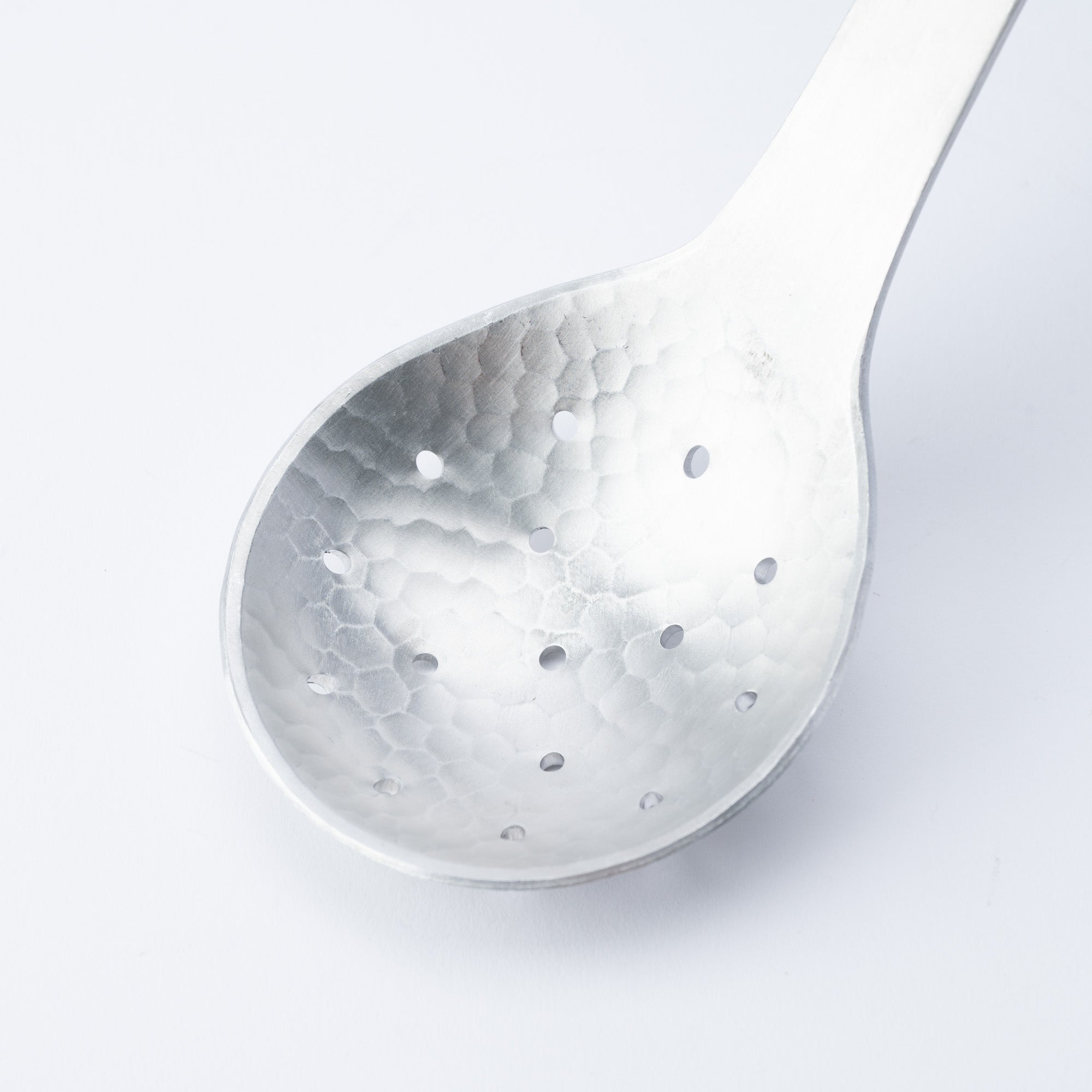 Aluminum Hammered Perforated Ladle