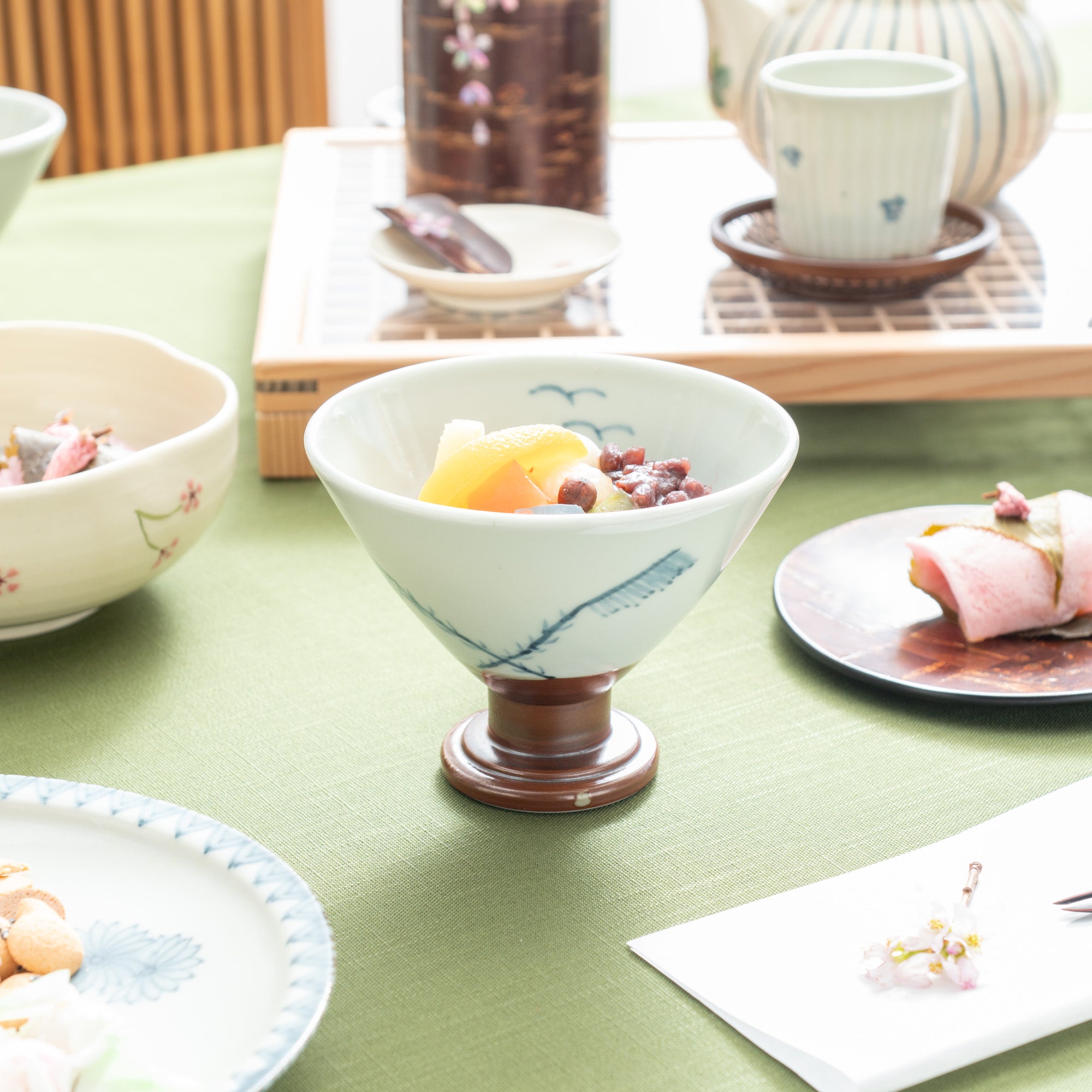 Reeds and Birds Kobachi Small Bowl