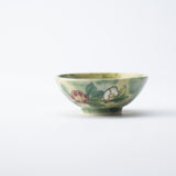 Tosen Kiln Camellia Kiyomizu Ware Sakazuki Sake Cup