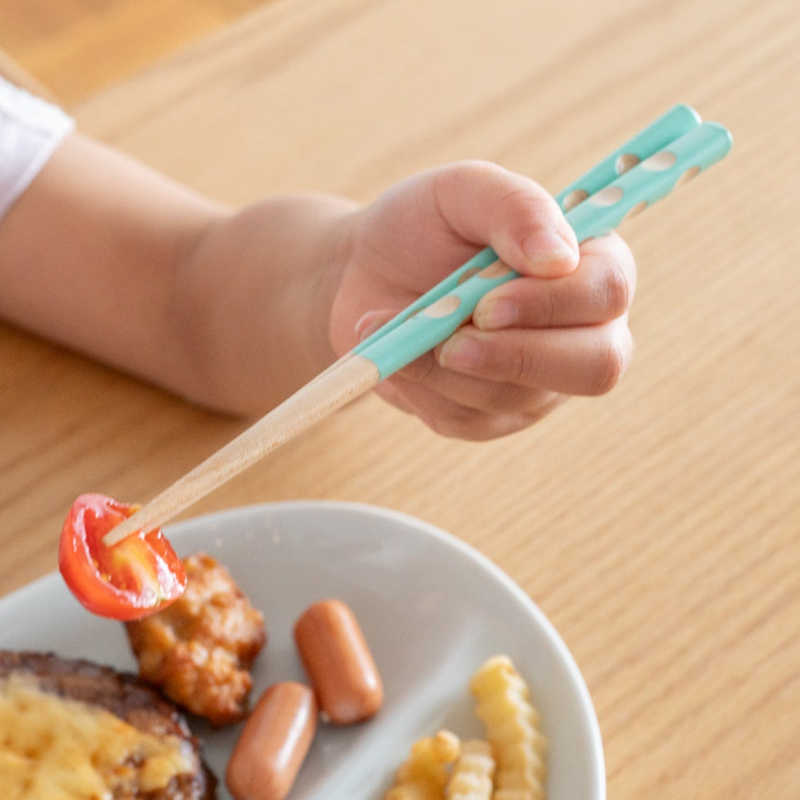 Bunte dreieckige Kinderstäbchen