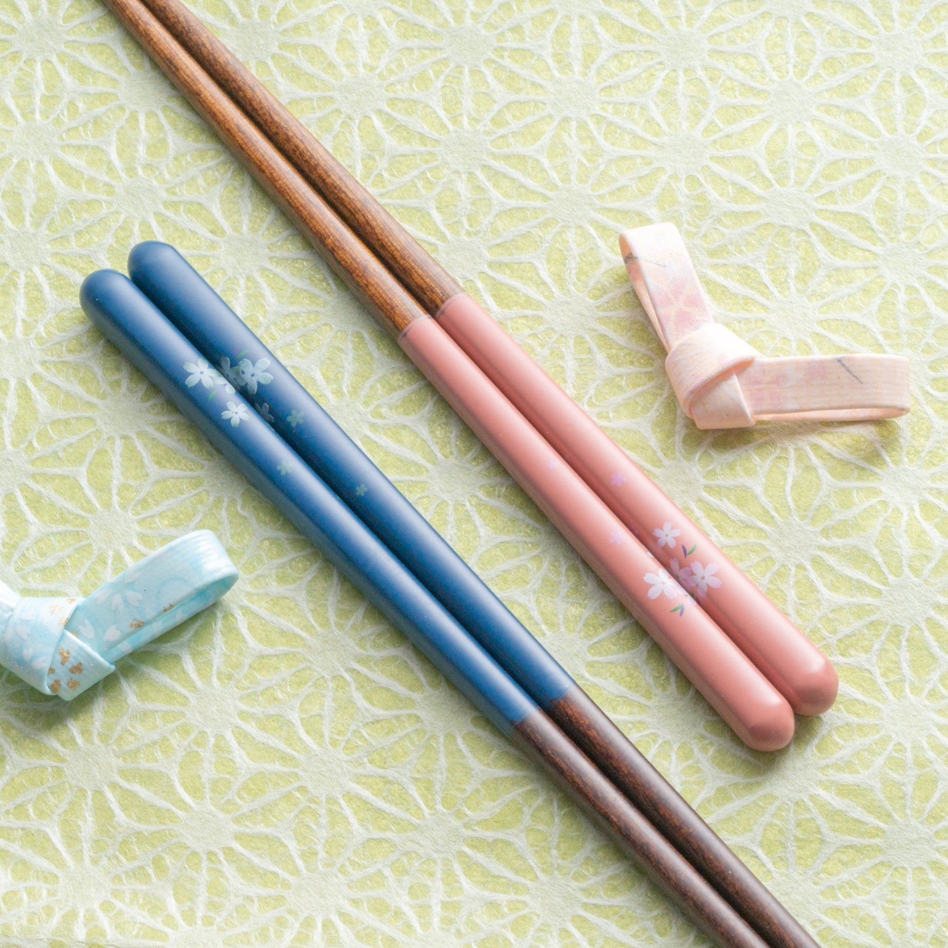 Arigato Chopsticks Pair Set with Chopstick Rests
