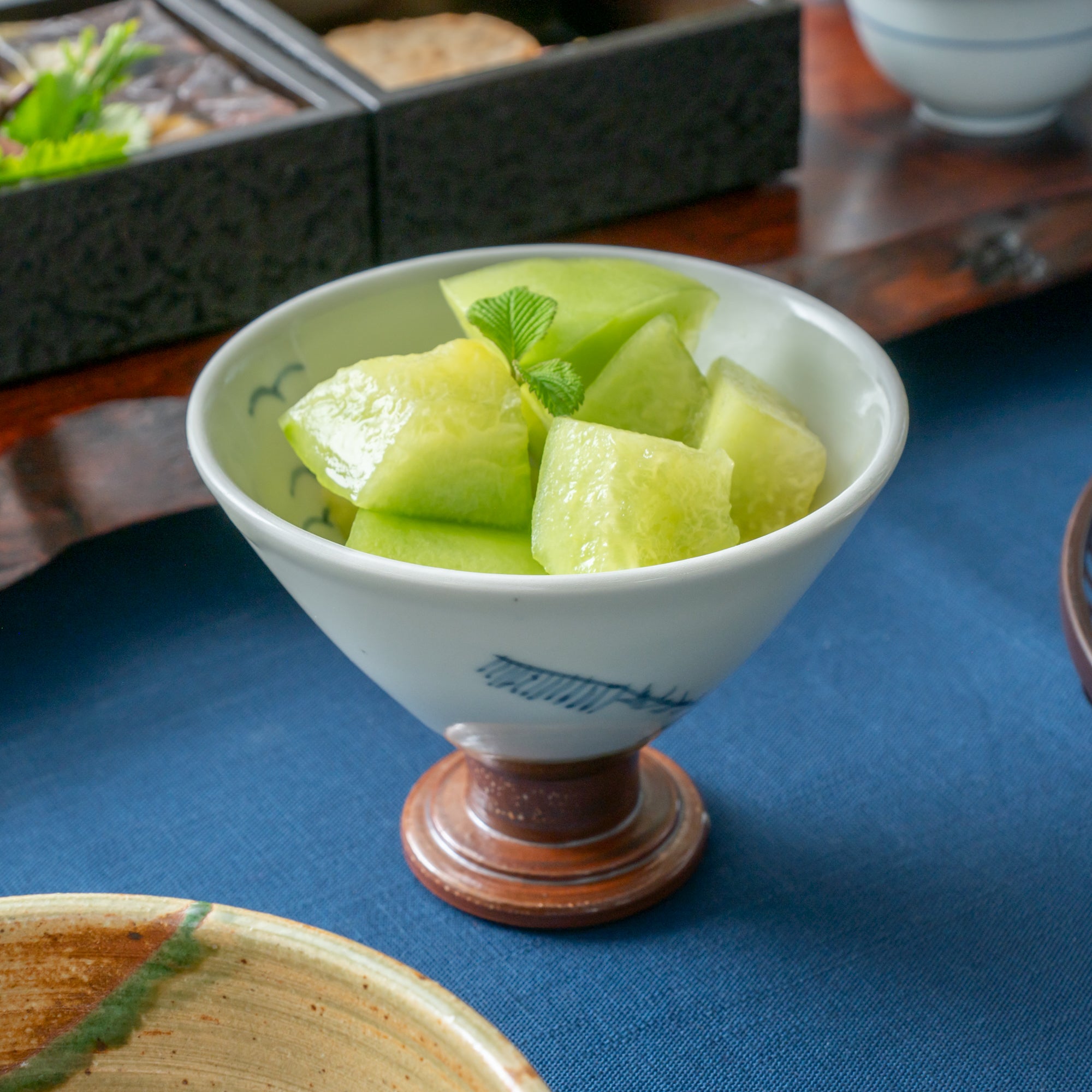 Reeds and Birds Kobachi Small Bowl