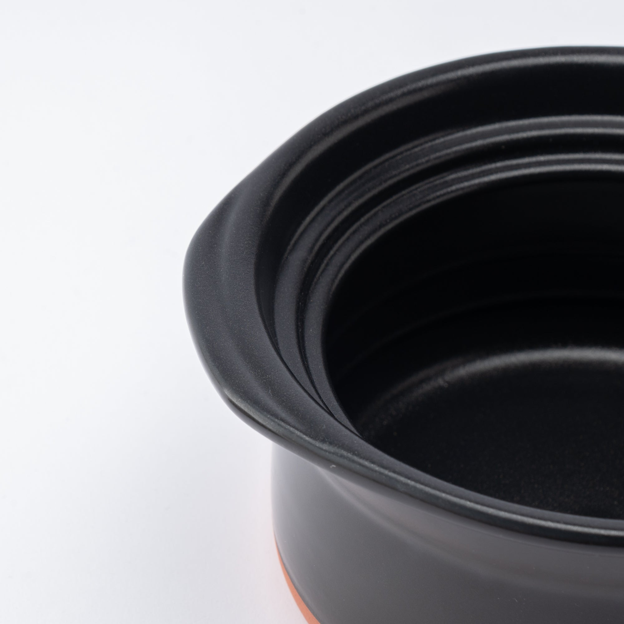 Kikka Black IH-Compatible Donabe Rice Cooker 2 Rice Cooker Cups (2 Gou)