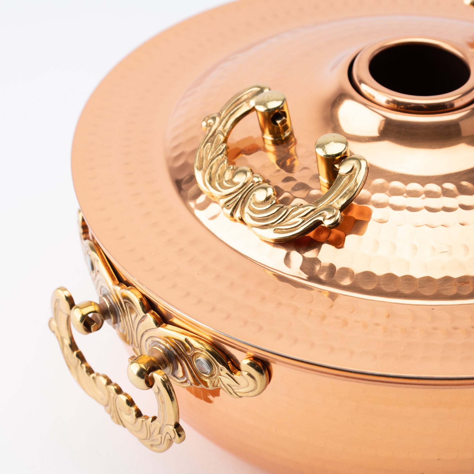 Copper Shabu Shabu Pot with Lid