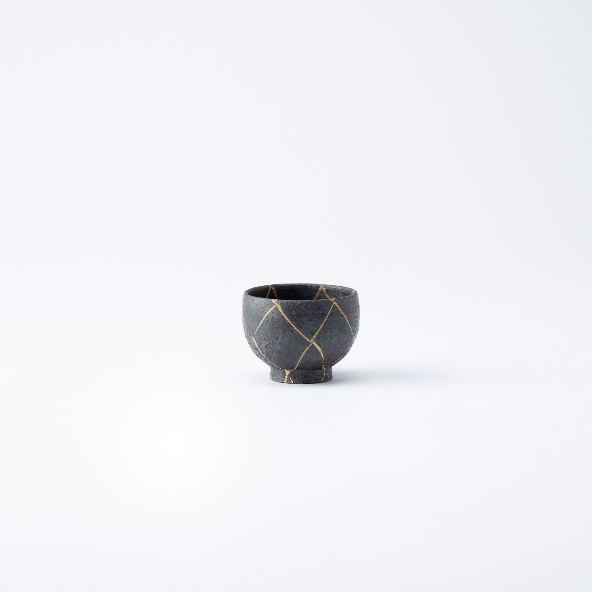 Kinsai Mesh Design Ochoko Sake Cup