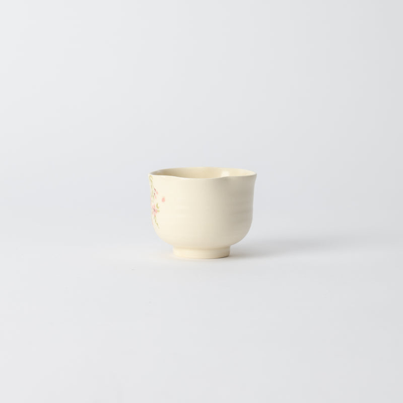 Tosen Kiln Sakura Kiyomizu Ware Japanese Tea Cup