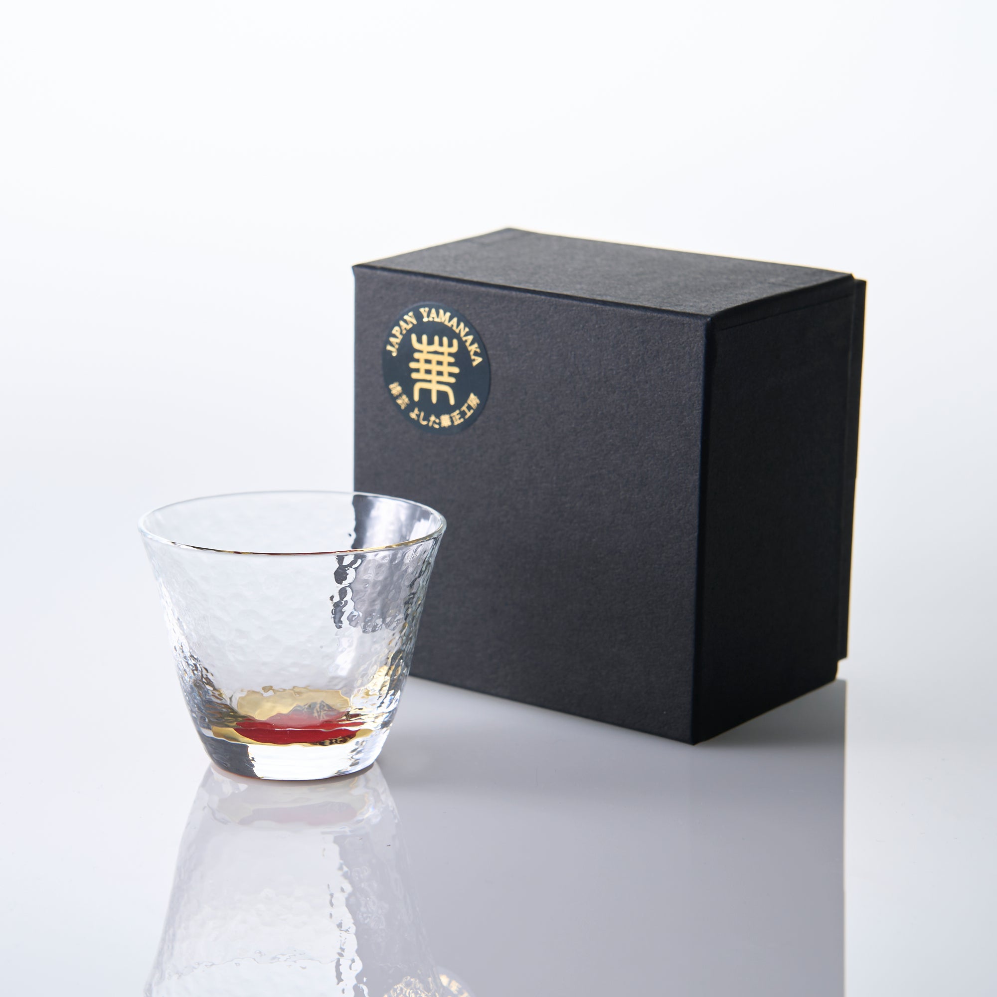 Hokusai Red Fuji Maki-e Sake Cup