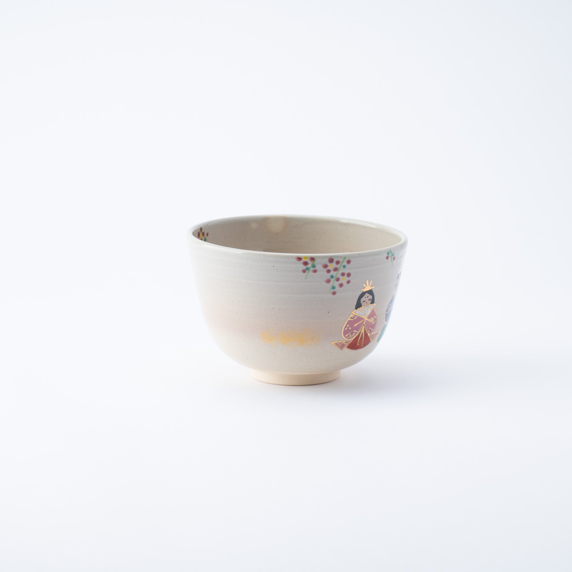 Hinamatsuri Kyo Ware Matcha Bowl