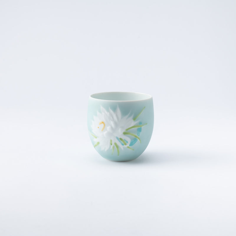 Hataman Touen Moist Orchid Cactus Imari Nabeshima Ware Cup