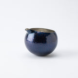 Seigado Indigo Blue Copper Katakuchi Sake Carafe