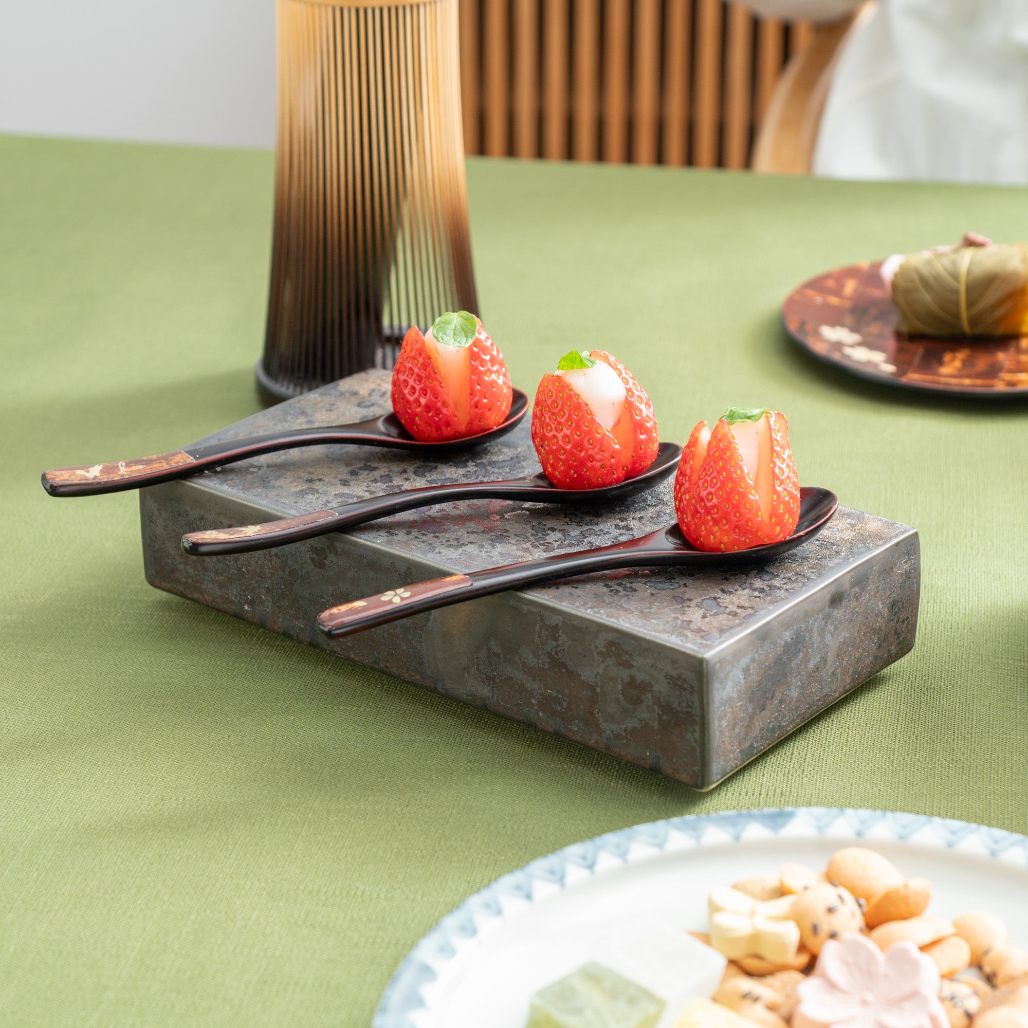 Bijou Dark Brown Crystalline Glaze Side Plate