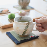 Musashi Kiln Wheat Stalk Mino Ware Mug