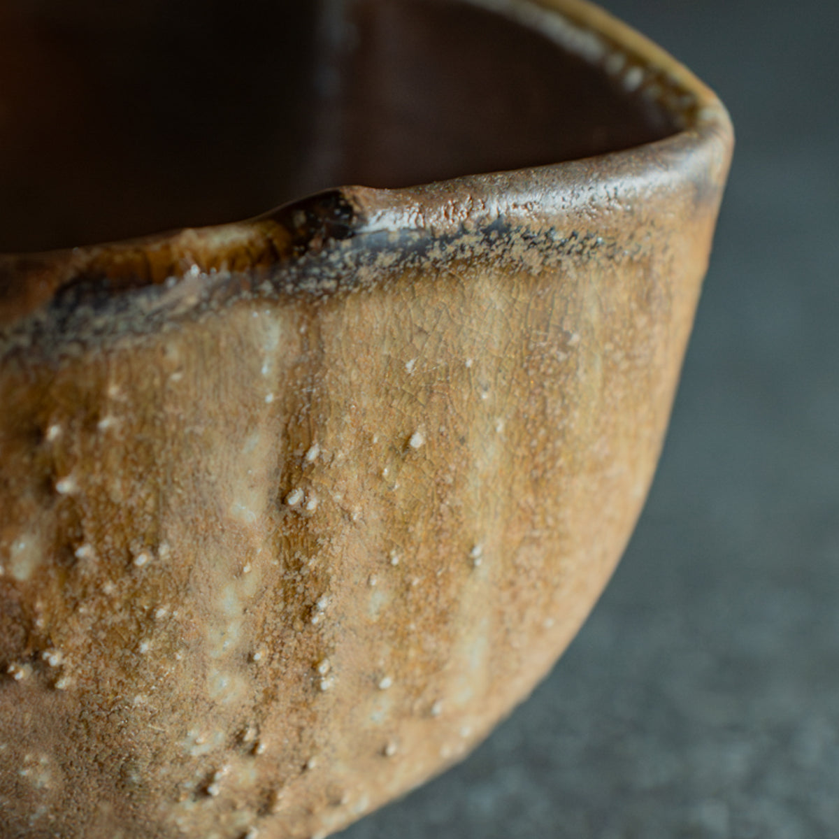 Goma Five-Sided Matcha Bowl