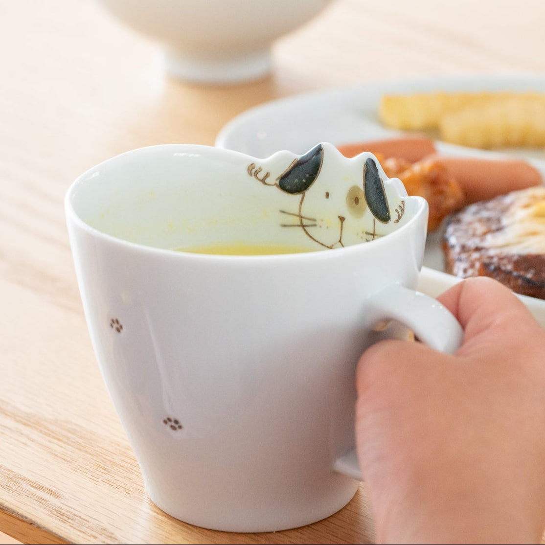 Tasse à vagues de chat
