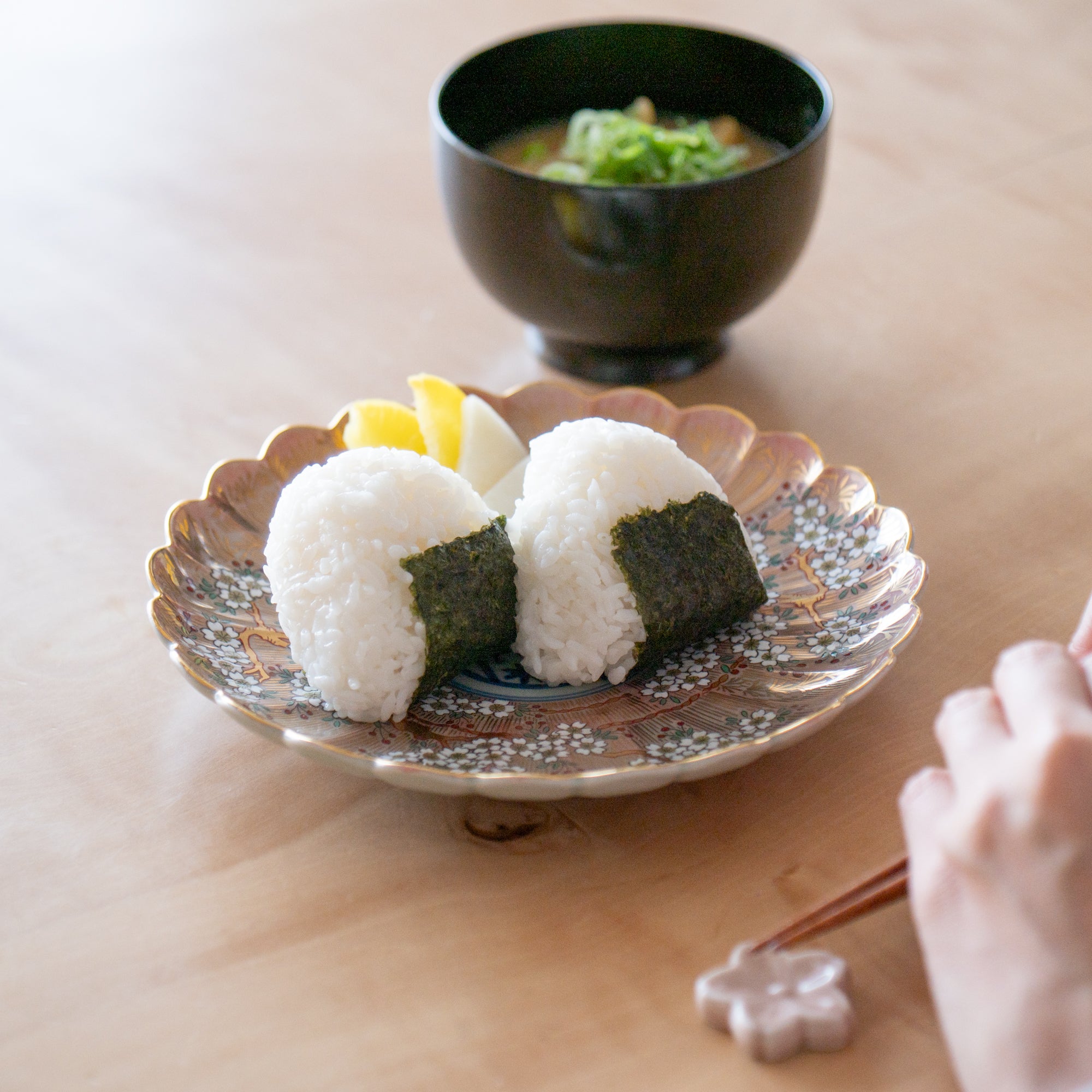 Musubi Mono Opulent Floral Dinnerware Set - MUSUBI KILN - Quality Japanese Tableware and Gift