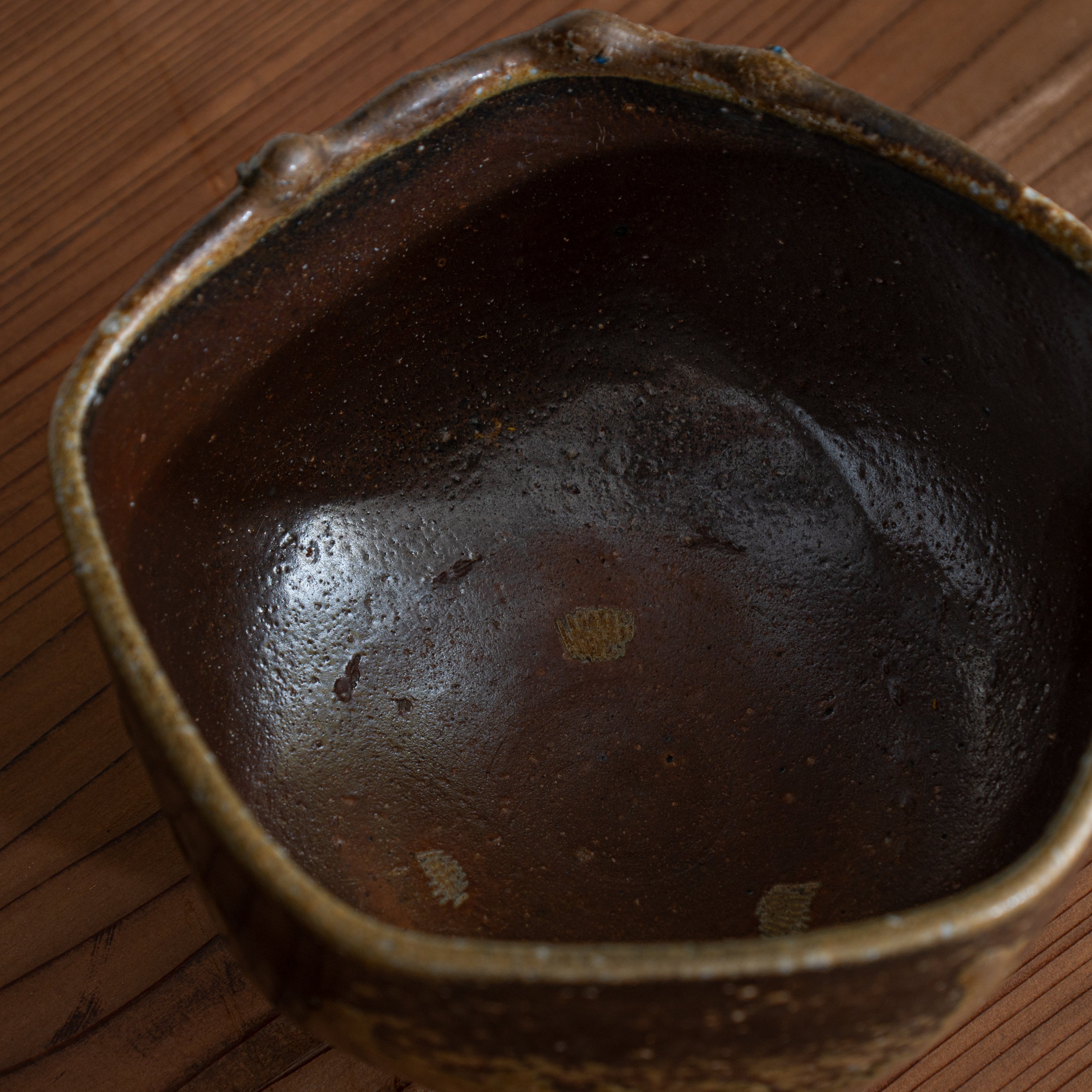 Shima Five-Sided Matcha Bowl
