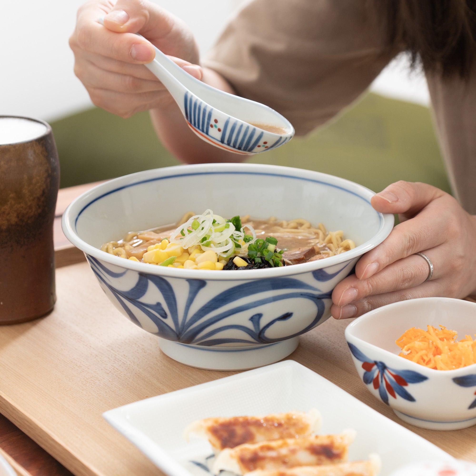Double Arabesque Ramen Bowl 7.7 In