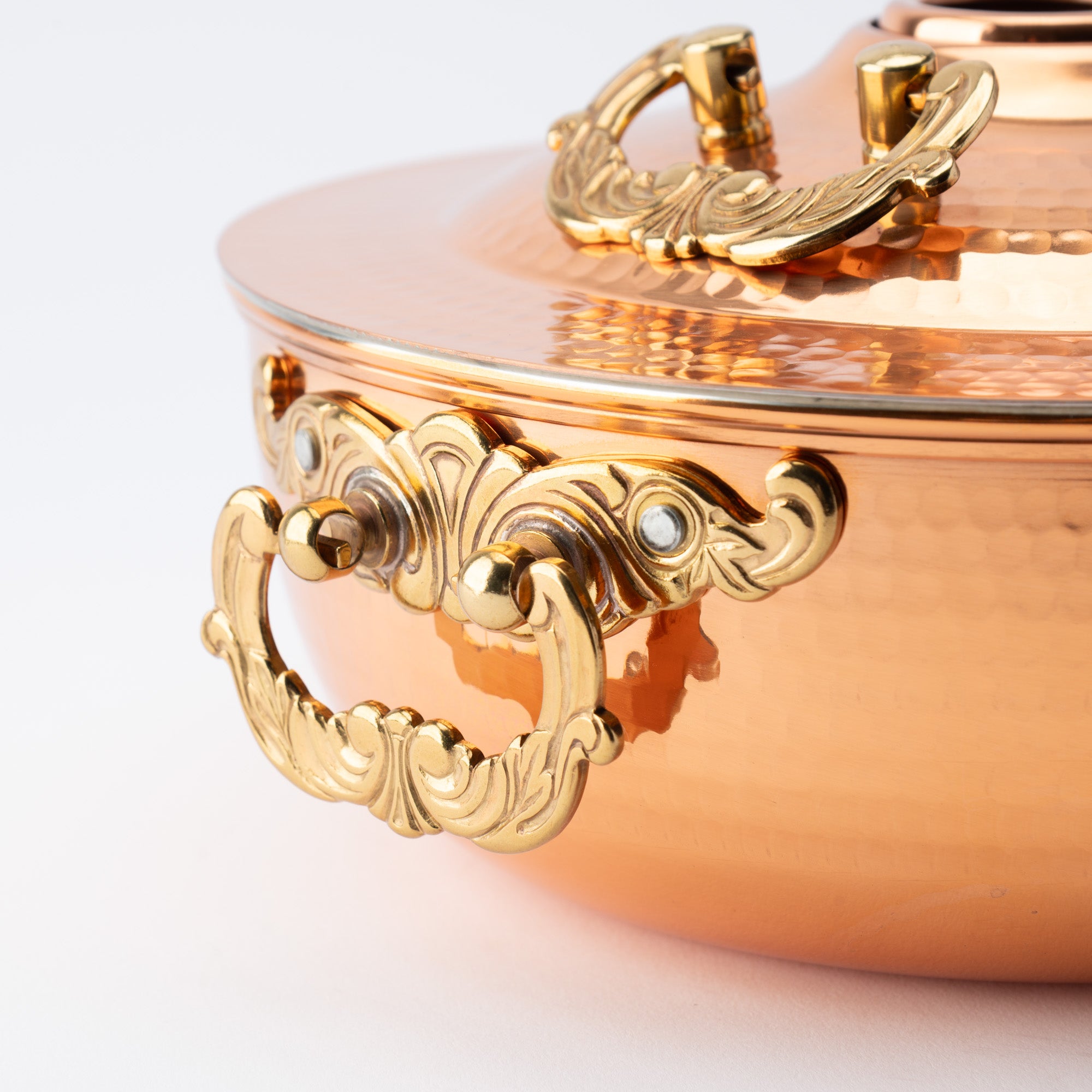 Copper Shabu Shabu Pot with Lid