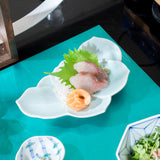 Hataman Touen Moist Gold Persimmon Imari Nabeshima Ware Side Plate