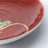 Red Turnip Kutani Large Plate 10.7in