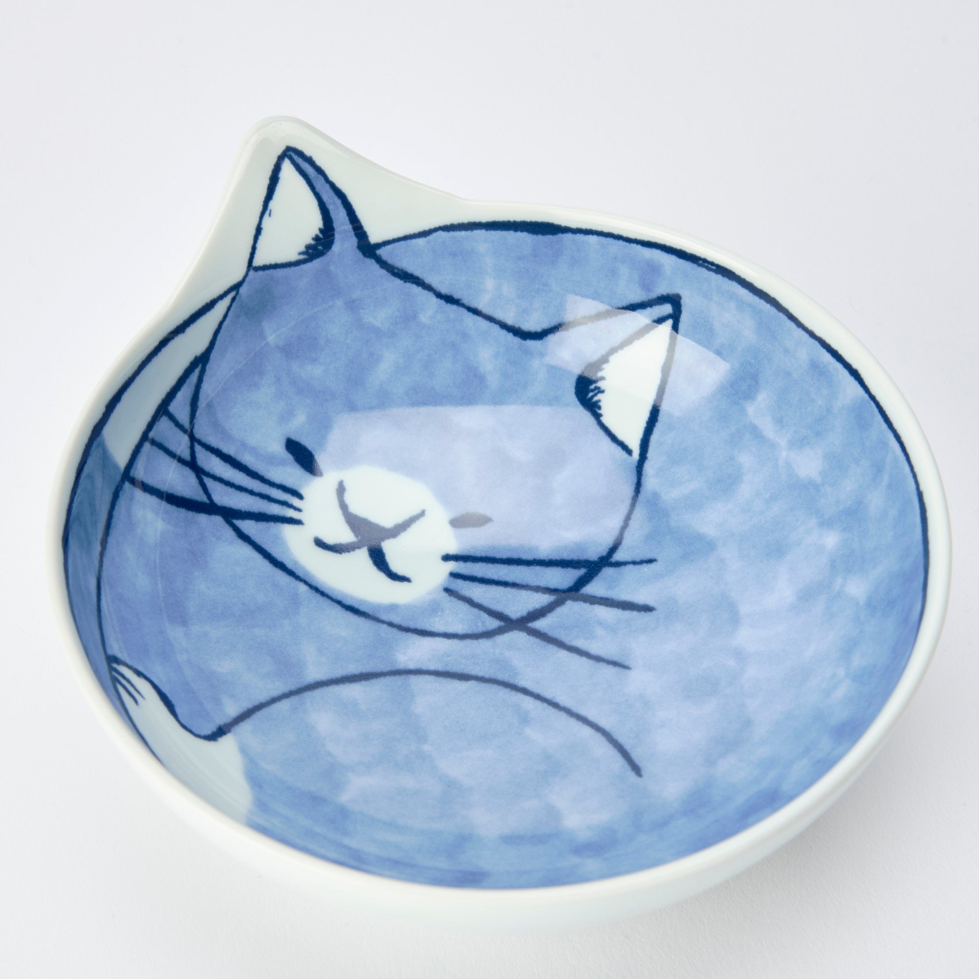 Neco Blue Cat Bowl L