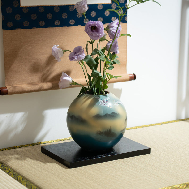Japanese Style White Ceramic Flower Vase – BellyPots, Japanese Vase 