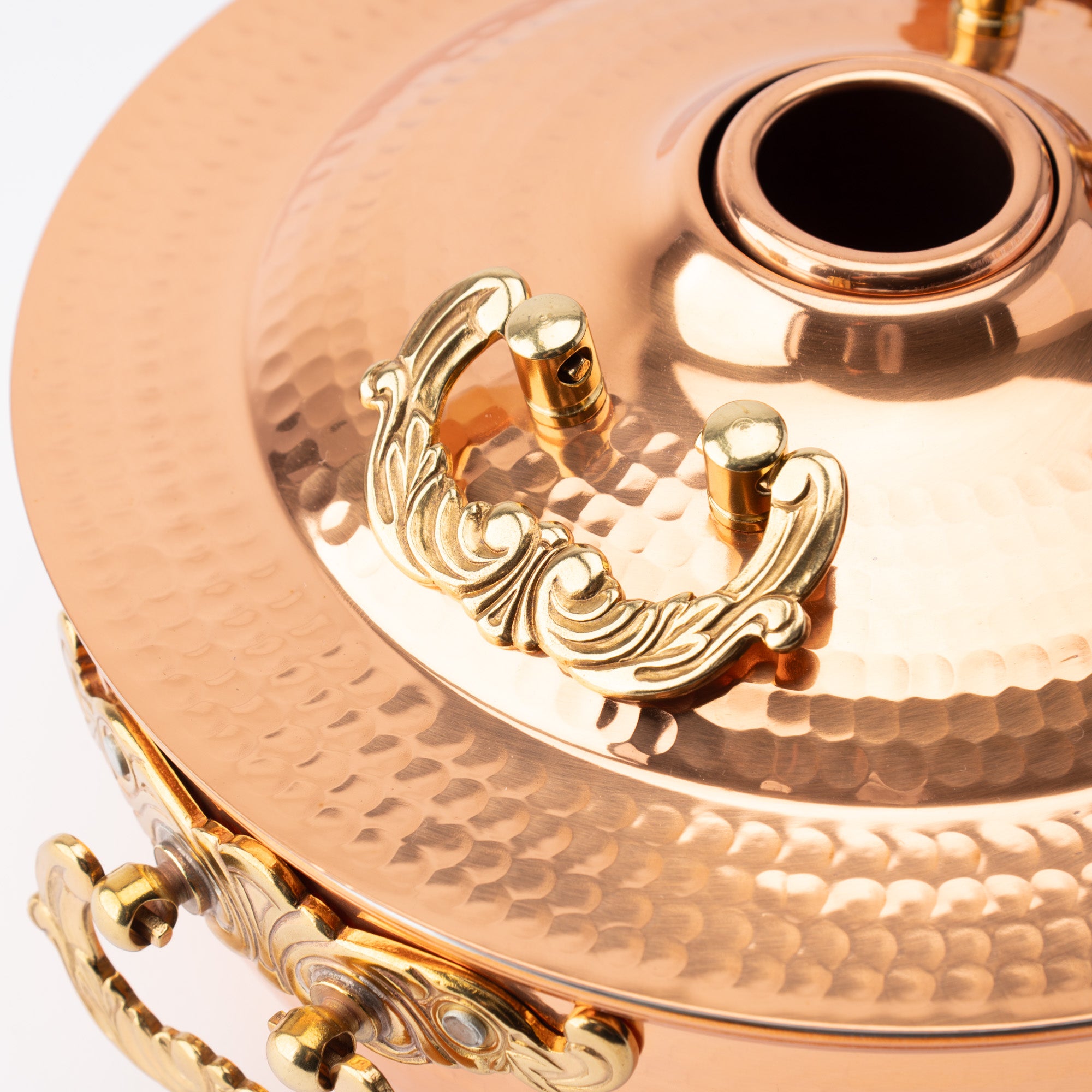 Copper Shabu Shabu Pot with Lid