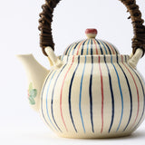 Tosen Kiln Tokusa Kiyomizu Ware Japanese Teapot 15.2 oz (450 ml)