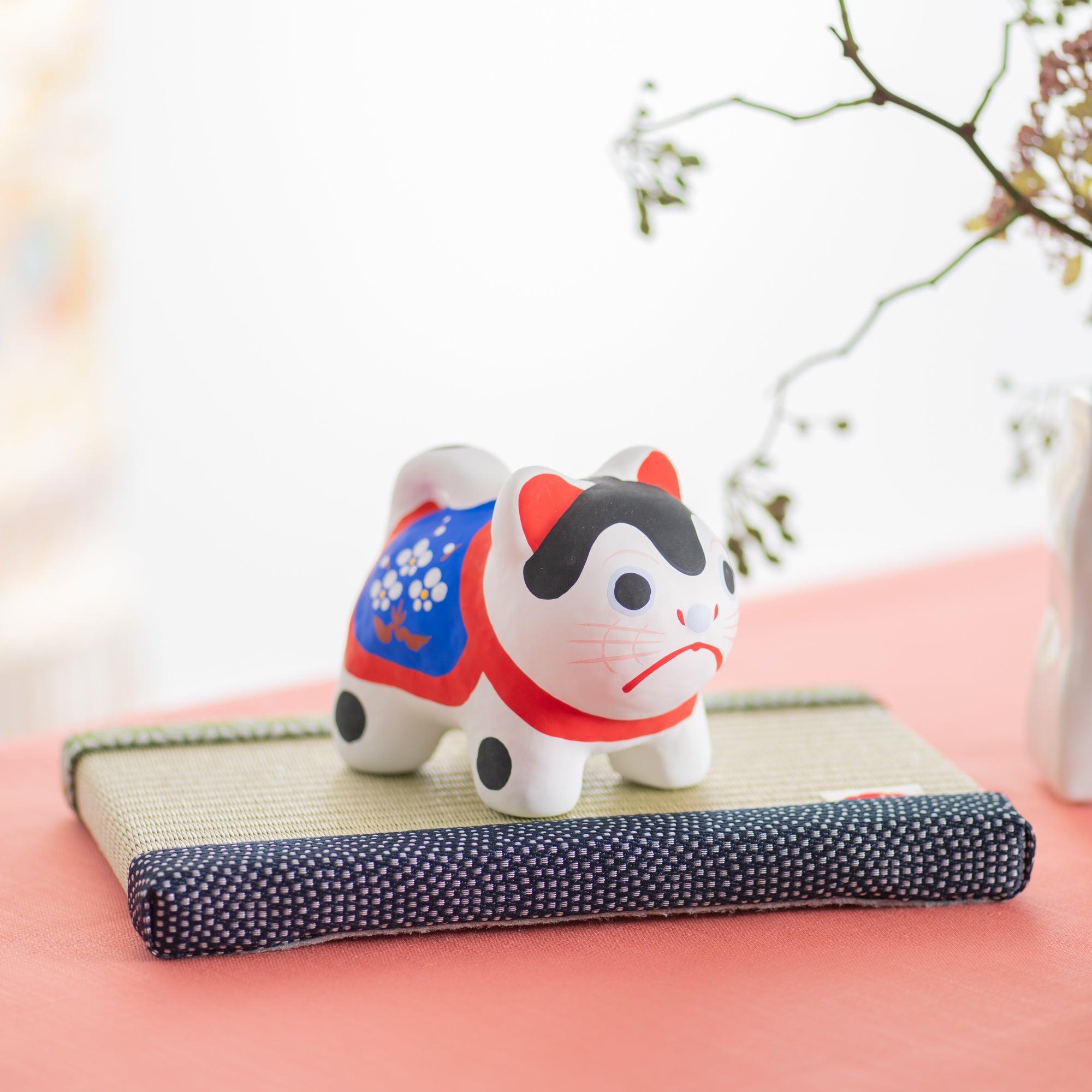 Colorful Auspicious Dog Figurine