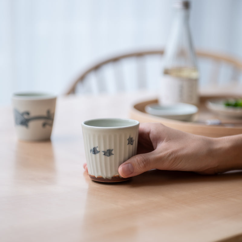 Ri Sanpei Chidori Arita Guinomi Sake Cup