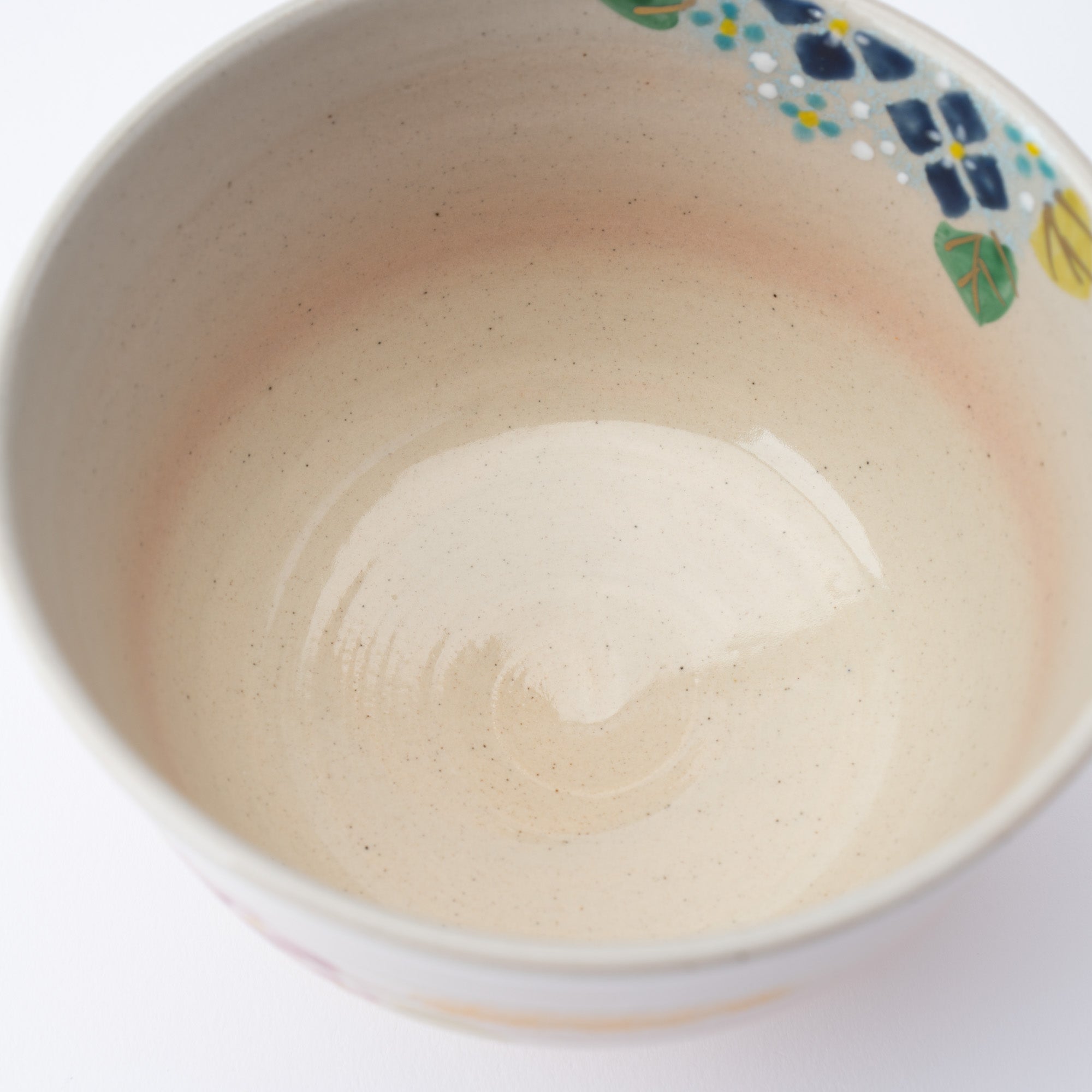 Blooming Hydrangeas Matcha Bowl