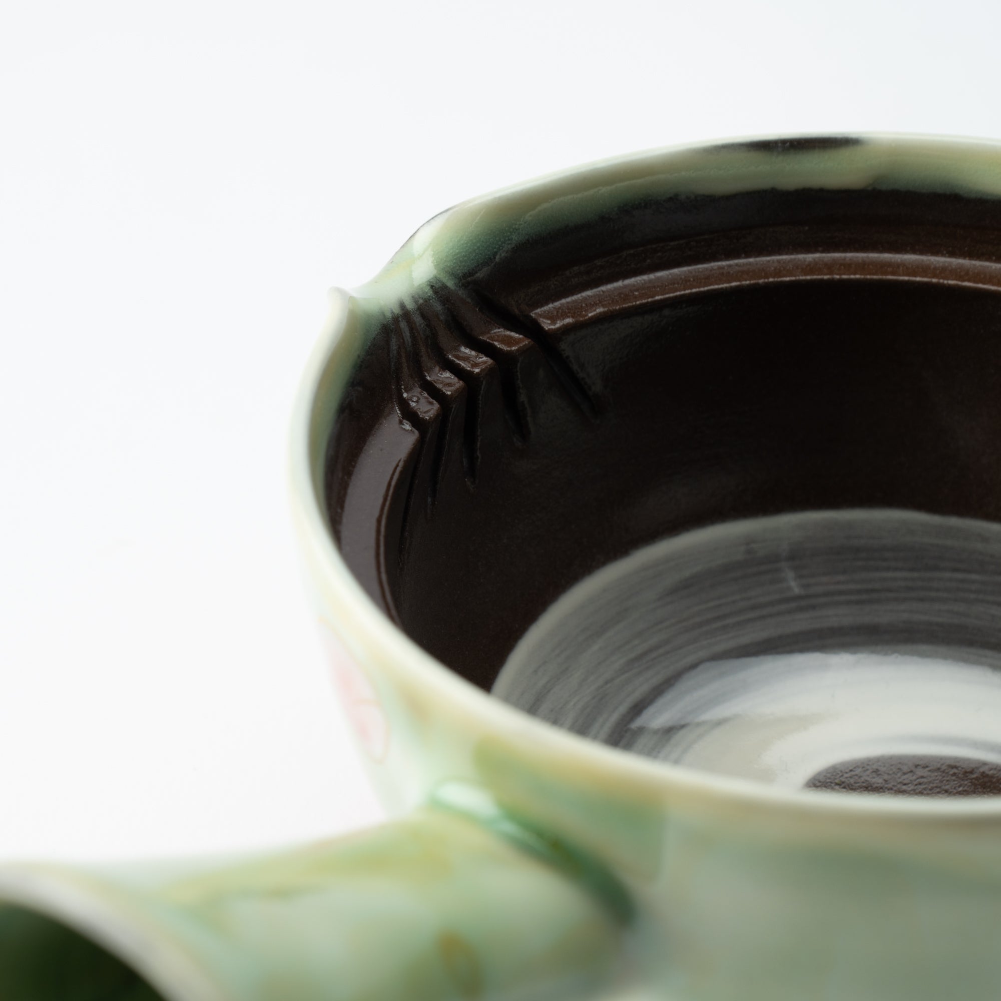 Colorful Floral Japanese Teapot